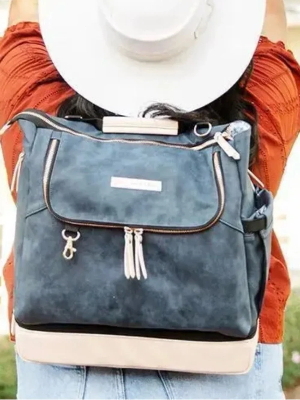 Petunia Pickle Bottom - PIVOT BACKPACK INDIGO/BLUSH